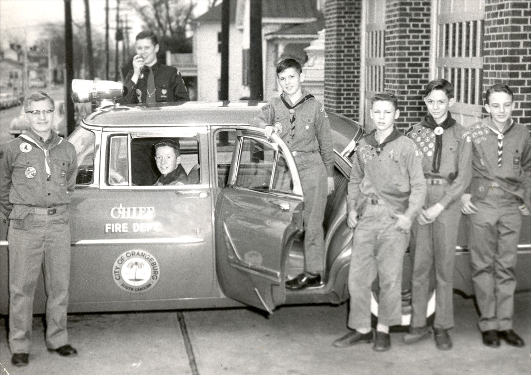 APRIL 3, 2016: Boy Scouts, circa 1958